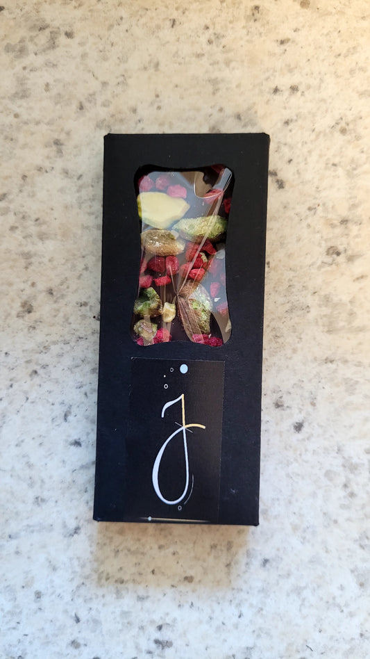 Scotch Bonnet Raspberry Pistachio Mini Bar